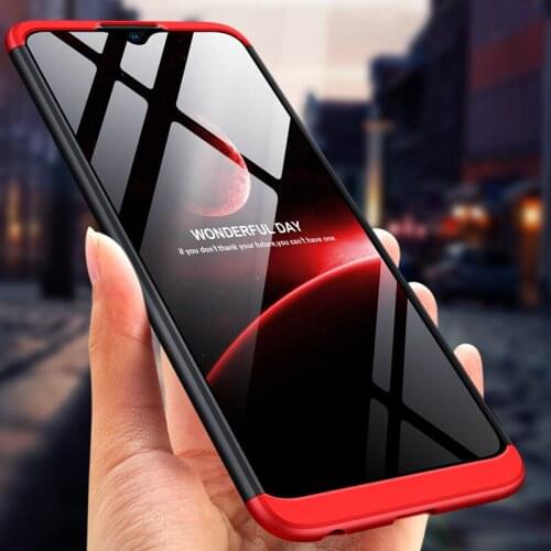 For VIVO Y11 Y12 Y15 Y17 2019 Case 3 IN 1 360 Full Protection Shockprrof Matte Cover For VIVO Y11 Y12 Y15 Y17 Y19 2019 U10 Coque