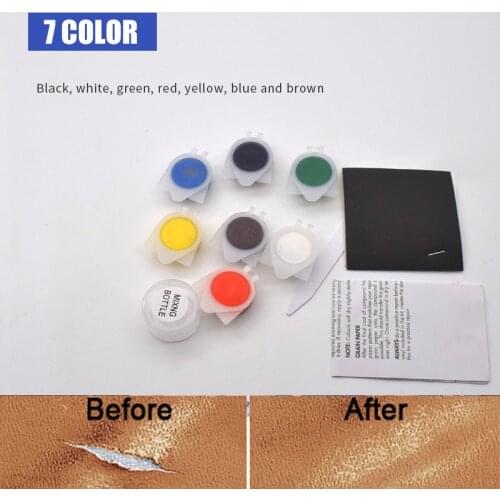 Leather Vinyl Repair Tool Car Seat Sofa Cracks Leather Coats Belts Vinyl Holes Scratch Rips No Heat Liquid Leather Repair Tool