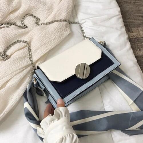 HANSOMFY Leather Crossbody Bags For Women 2019 Travel Handbag Fashion Simple Shoulder Messenger Bag Ladies Cross Body Bag X2-23