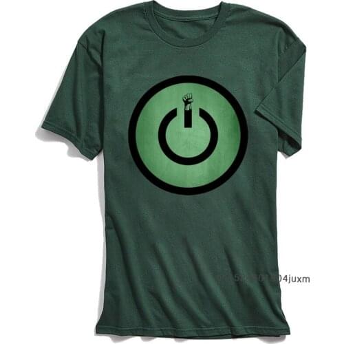 Men T-shirt Power To The People Tshirt Summer Fall 100% Cotton O-Neck Mens Tops Tees Group Coupons Short Sleeve T Shirt