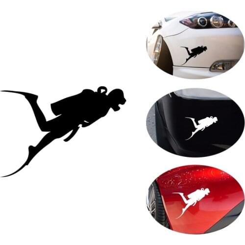 Scuba Diving Sticker Diver Snorkling Suit Boat, Car, Trailer, Truck 13x10
