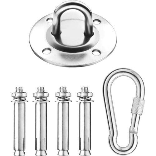 Stainless Steel Suspension Ceiling Hook for Hanging Yoga Swing Hammock Boxing Punch Bag Gym Wall Ring Hook CNIM Hot