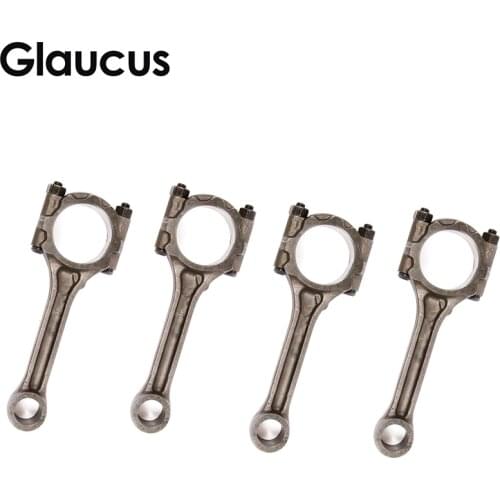 4 pcs 4G63 16V engine connecting con rod conrod for Mitsubishi L200/DELICA/L400 2.0L 1997CC 1994-2007