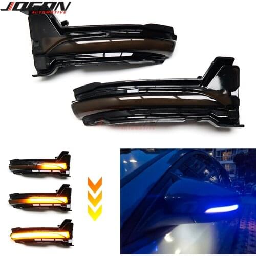 LED Dynamic Turn Signal Reflector Light LED Side Rearview Mirror Sequential Indicator Lamp For Ford Focus 4 MK4 2019 2020
