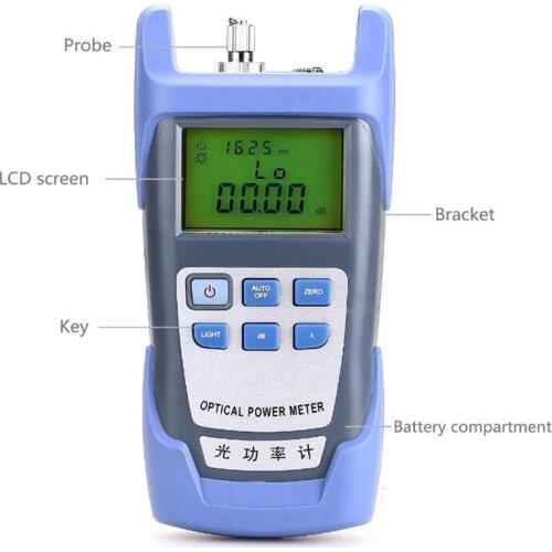 Fiber optical power meter -70 -10dbm 850/980/1300/1310/1490/1550/1625nm
