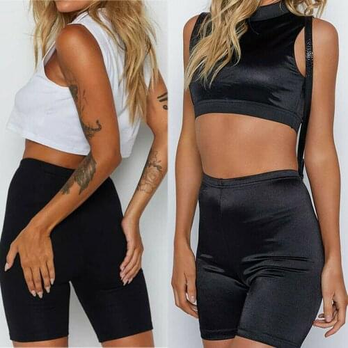 Women´s Elastic Shorts Summer Beach Tights Bicycling Dancing Casual Shorts