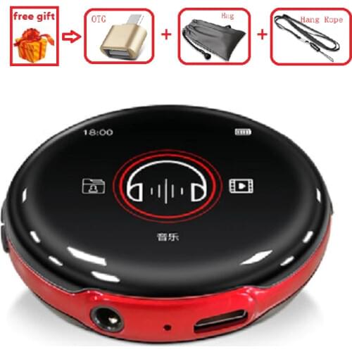 2020 Original RUIZU M1 Bluetooth Sport MINI MP3 Player Portable Audio 8GB with Built-in Speaker FM E-Book Radio Music Players