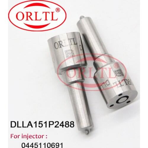 Black Coated Needle Nozzle DLLA 151P2488 (0433172488) Diesel Nozzle DLLA 151 P2488 Nozzle Replacments DLLA 151P 2488