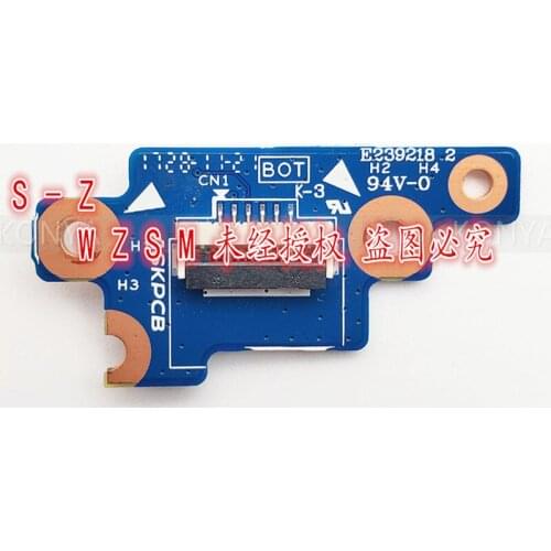 For Lenovo thinkpad T580 P52S switch on/off power bottom board LTS-2 Power BD 448.0CW16.00SA 445.0CW03.D005
