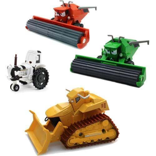 Disney Pixar Cars 2 Diecasts Toy Vehicles Frank Combine Harvester Bullfighter Bulldozer Chewall Metal Car Toy Kids Birthday Gift