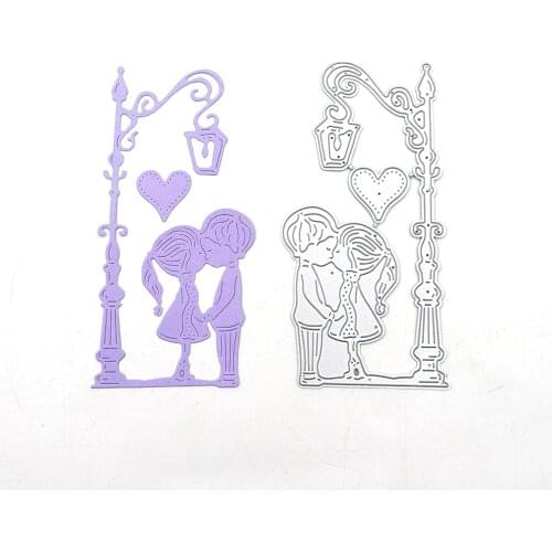 Julyarts Valentines Day Metal Cutting Dies 2021 Stencils for Diy Scrapbooking Card Making Craft Dies Template