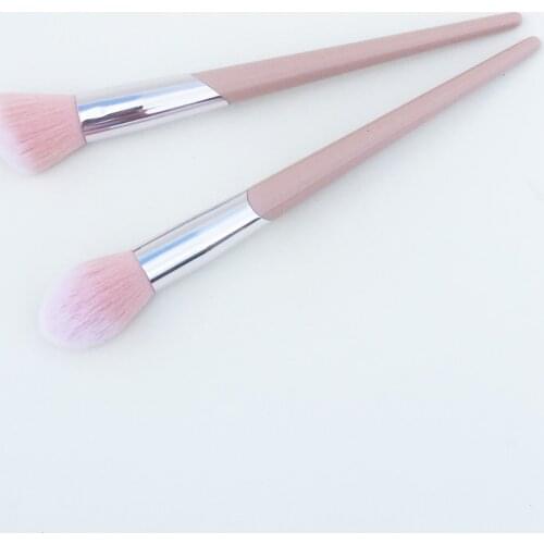 BD FB-SERIES Dual-Hair Angled Contour & Tapered Powder Highlight Beauty Makeup Brush Blender Tool