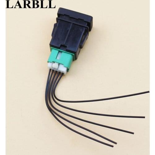 LARBLL Car Auto 5 Pins Front Fog Light Switch Button With Cable 37270-77J00 Fit For Suzuki SX4 Swift Grand Vitara