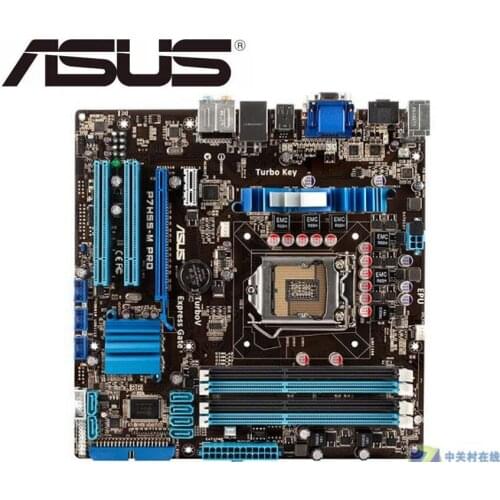 ASUS P7H55-M Pro desktop motherboard for intel DDR3 LGA 1156 boards H55 used mainbaord PC boards