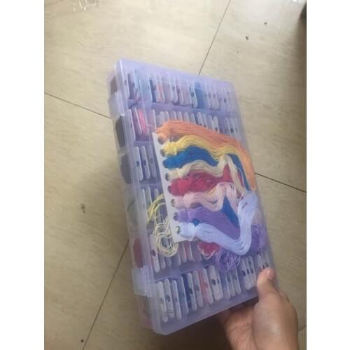 ONEROOM 54/118pieces box set different color Cross stitch threads Floss Thread 8 meters Long 6 Strands cross stitch skeins