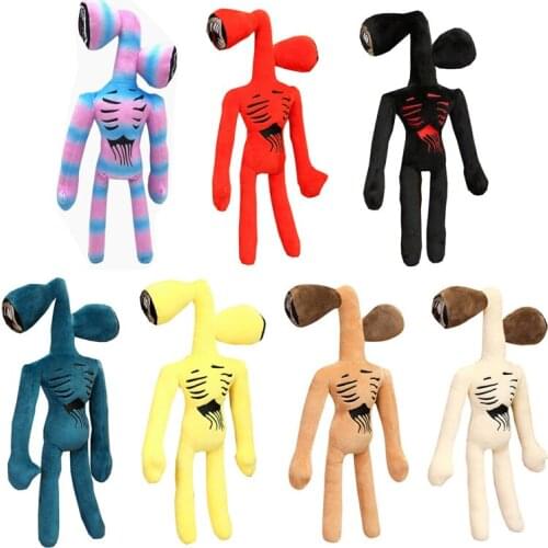 New 30-38cm Anime Scp Siren Head Plush Doll Toys Foundation Scary Sirenhead Cat Soft Cartoon Stuffed Figure Children Xmas Gifts