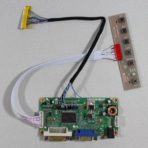 DVI VGA lcd controller board RT2281 work for 12.1inch HSD121PHW1 1366x768 lcd panel