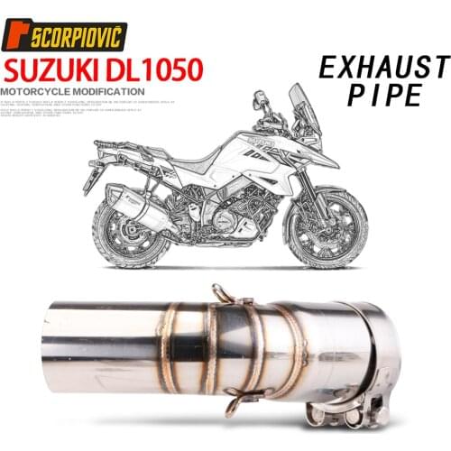 Suitable for Suzuki motorcycle DL1050 special full carbon fiber exhaust pipe modification program