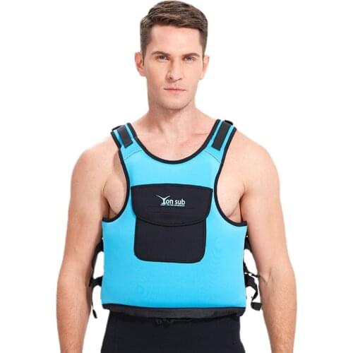 YONSUB Professional Adult Adjustable Neoprene Life Vest Kayaking Boating Swimming Drifting Safety Life Vest