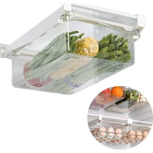 Refrigerator Storage Rack Organizer Drawer Basket Hanging Box Multifunction Fridge Container Shelf for Kitchen