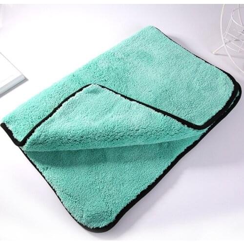 1200GSM Super Soft Premium Microfiber Drying Cltoth Ultra Absorbancy Aqua Deluxe Car Wash Towel 40*40cm