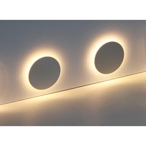 Led Wall Lamp Aluminum Indoor Outdoor IP67 Waterproof Wall Light Recessed Stair Bedroom Bathroom Corridor Wall Sconce DC12-24V