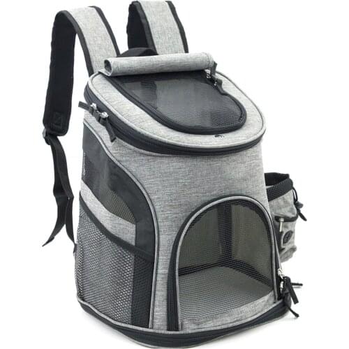 Outdoor Pet Dog Carrier Bag Pet Dog Front Bag New Out Double Shoulder Portable Travel Backpack Backpack Head for Cats Dogs