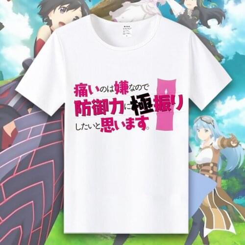 I Don't Want To Hurt, So I'd Like To Focus On My Defense Cosplay T Shirt Honjo Kaede Print Summer T-Shirt Anime T Shirts Top Tee