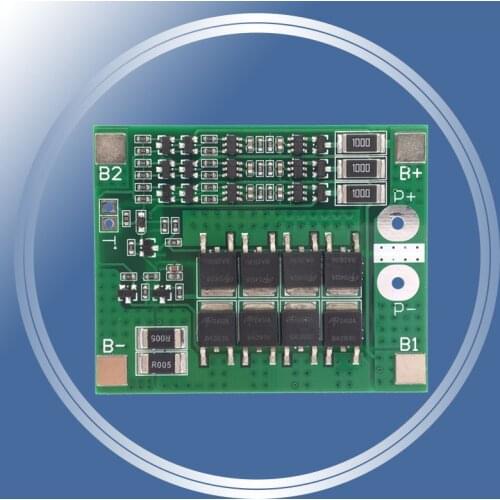 3S 25A Li-ion 18650 BMS PCM Battery Protection Board BMS PCM With Balance For li-ion Lipo Battery Cell Pack Module