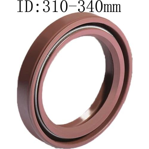 1PC ID 310/320/330/340*350*360*370*380*20/25Mm High Temperature Gasket Acid Resistance FKM Fluorine Rubber Skeleton TC Oil Seal