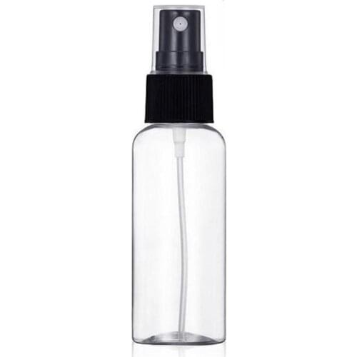 1pc Portable Empty Spray Bottles Transparent Plastic Bottle Toxic Eco-friendly Refillable bottle Container Travel