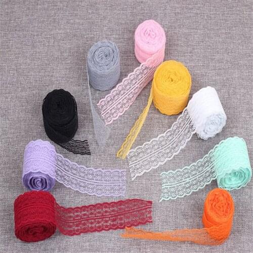 10m*4.5cm Lace Ribbon Lace Webbing Fabric Wedding Decoration Handcrafted Embroidered Sewing Accessories Dress DIY Supplies