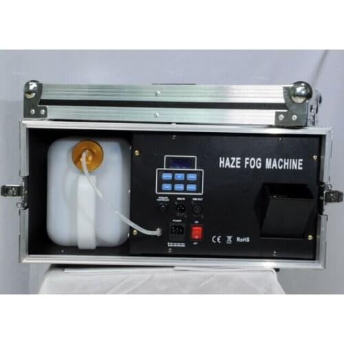 2pcs per lot dmx stage light machine1500W haze machine smoke lighting machine with flight case from china remote control for bar