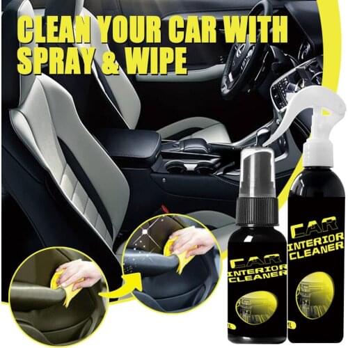 30ML New Multifunctional Seat Leather Cleaning Car Interior Cleaning Auto Wash Accessories