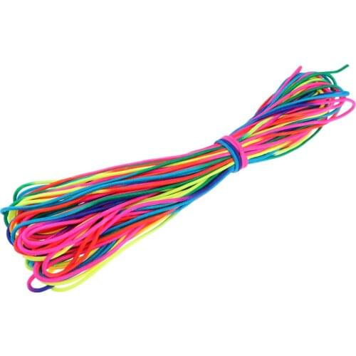 31m 4mm Camping Rainbow Paracord Rope Bracelet Parachute Rope 7 Strand