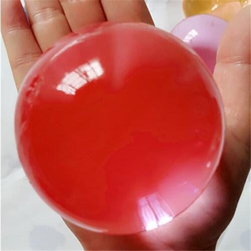 5 pcs Pearl Shaped Crystal Soil Hydrogel Water Beads Grow Magic Jelly Ball Plant Flower Cultivate Mud Home Decor
