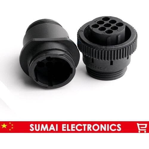 9 Pin AMP/TE 182645-1 183079-1 auto sensor plug connector for Tyco Car,9P male&female Electric plug with Pin