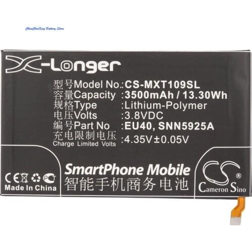 Cameron Sino 3500mAh Battery EU40, SNN5925A for Motorola Droid Maxx, Droid Ultra XT1080, Droid XT1080 MAXX, XT1080M