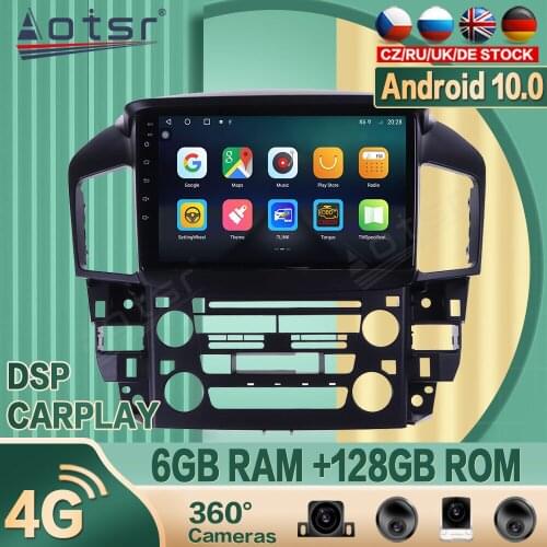 For Lexus RX300 2003 - 2009 Android Car radio Player Vide GPS Navigation 360 camera Auto Stereo Multimedia Video carplay 4G SIM