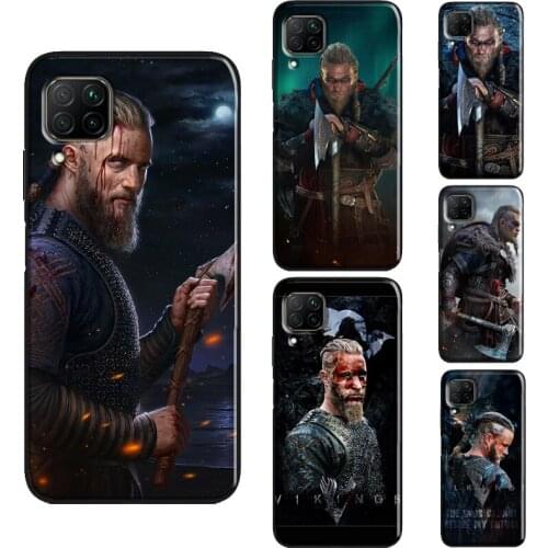 Ragnar Lothbrok Vikings Case For Huawei P30 Pro P20 P40 P Smart 2021 2019 Nova 5T Honor 10 Lite 8A 8X 9X 10i Cover