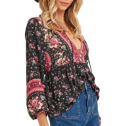 Daijiesiman Black Blouses