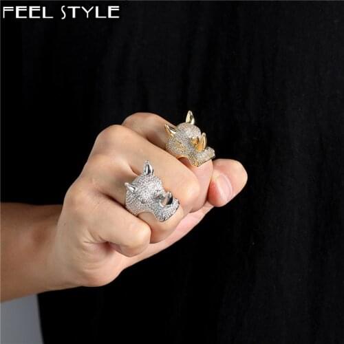 Feel style Rings With Cubic Zirkonia For Women