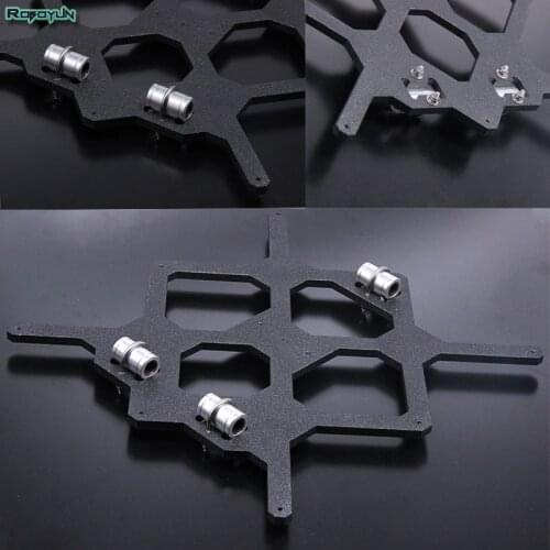 Cloned Original Prusa i3 MK3 3D Printer Aluminum Y Carriage With 3pcs U-bolts Holding LM8UU For Prusa i3 3D Printer Parts