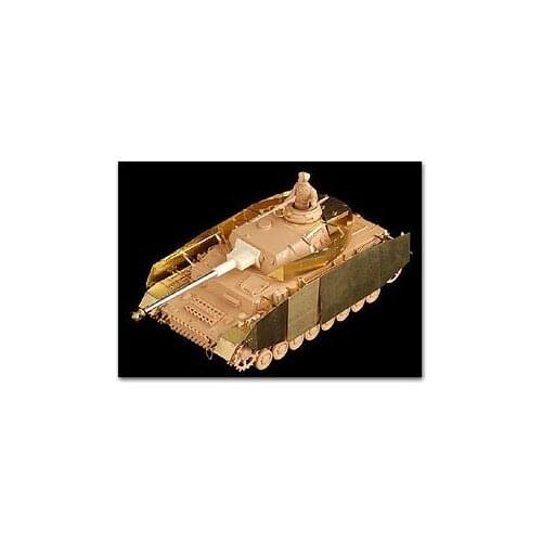 KNL HOBBY Voyager Model PEA165 4 tanker H / J type side with additional armor plate with metal etching parts