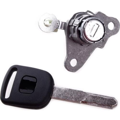 Car Left Door Lock Cylinder Key Set Anti-theif Fit for Honda Fit Jazz 2008 2007 2006 2005 2004 2003 Accessories