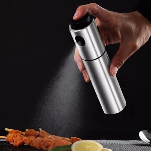Stainless Steel Olive Pump Spray Bottle Oil Sprayer Oiler Pot BBQ Barbecue Cooking Tool Can Pot Cookware kitchen Tool mx9271427