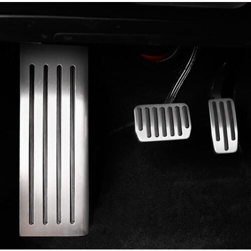 Non-Slip Performance Aluminum Brake Foot Pedal Covers For Tesla Model 3 Model Y