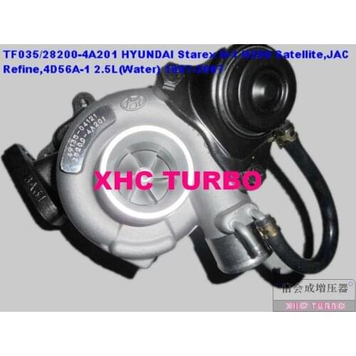 NEW TF035/49135-04121 Turbocharger HYUNDAI Starex H1 H200 Satellite,JAC Refine,4D56A-1 2.5L 97-07(water)