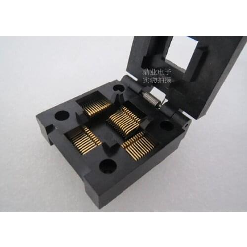 Original YAMAICHI IC Test Seat IC51-0484-630 Burning Programmer QFP48 Socket Adapter