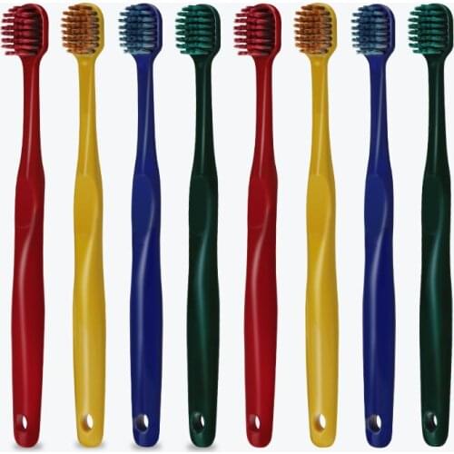 Couple Toothbrush 2 Pack Adult Household Super Soft Capillary Wide Head Bamboo Charcoal Toothbrush Cavity Cleaning